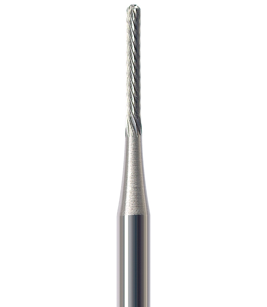 Fresa paralela con dentado simple, punta redonda, HF364RL-010