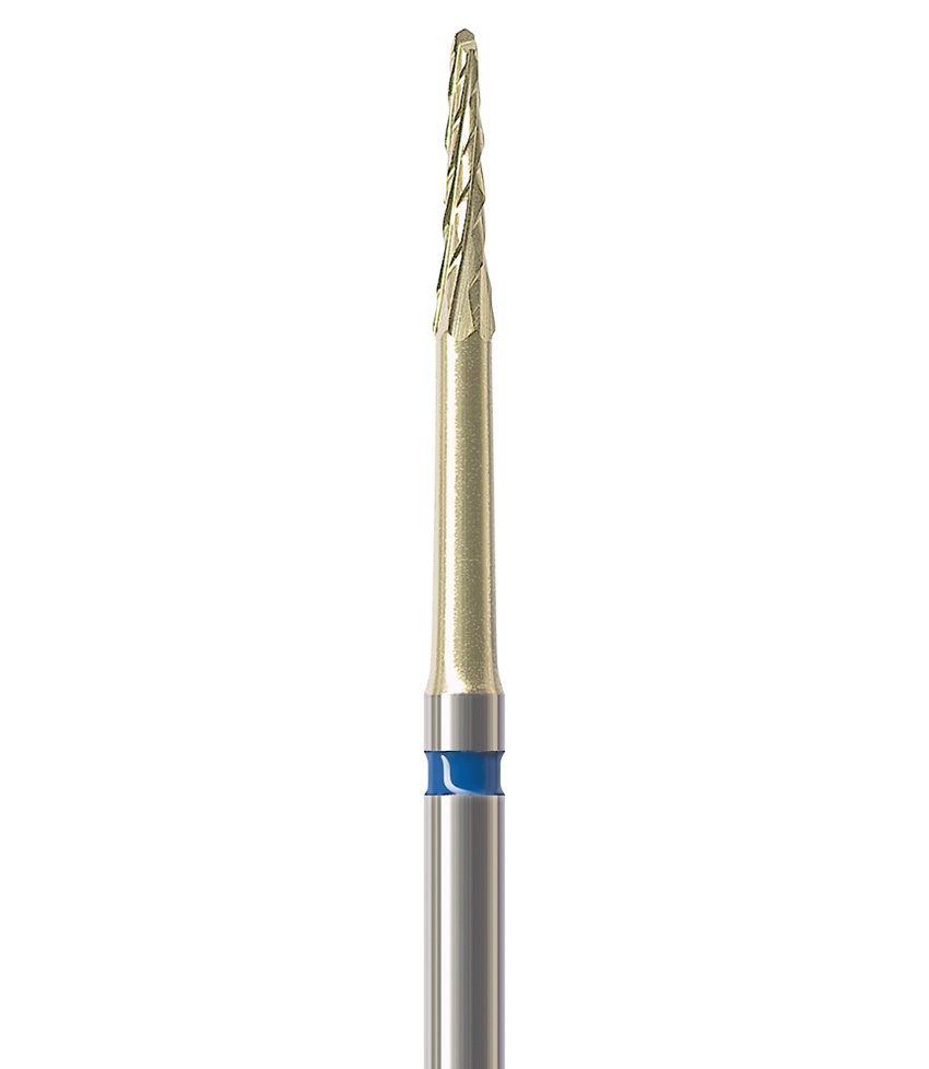 Fresa para hueso con recubrimiento de ZrN H254AC-012-FGXXL