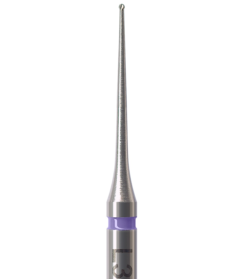 Instrumento de carburo de tungsteno esférico H1SEB-004-RAL