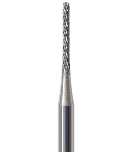 Fresa paralela con dentado cruzado, punta redonda HF364XR-010